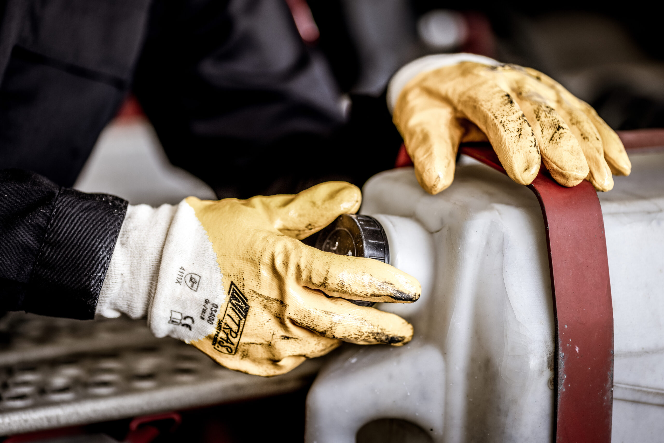 Nitrilhandschuhe | 3/4-beschichtet | 03400 – Bild 2