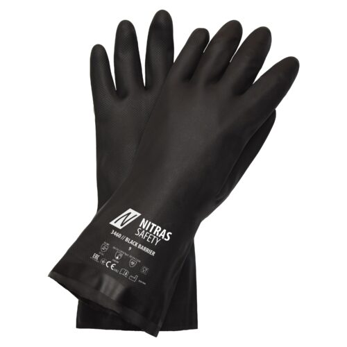 BLACK BARRIER | Chemikalienschutzhandschuhe | 3460