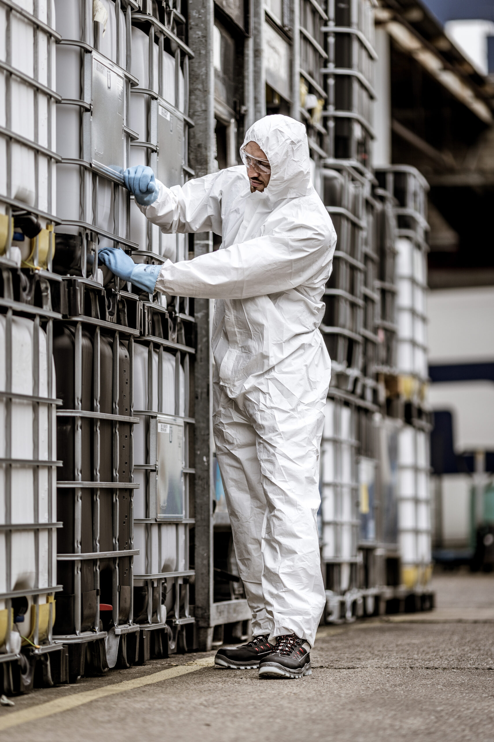 PROTECT | Chemikalienschutzoverall | weiß | 4600 | Nitras – Bild 4