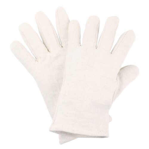 NITRAS Baumwoll-Jersey-Handschuhe, naturfarben