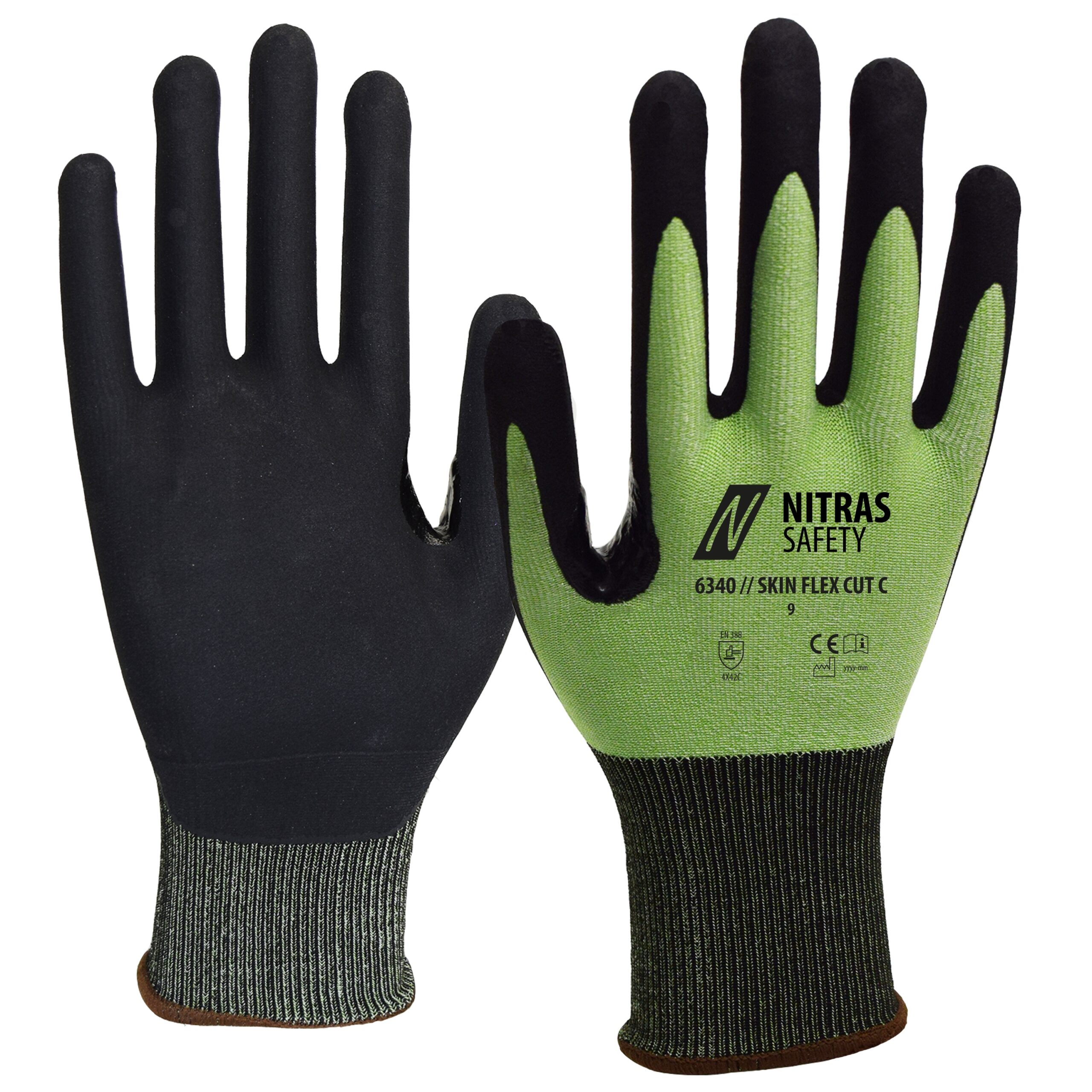SKIN FLEX CUT C | Schnittschutzhandschuhe | Schnittschutz-Stufe 3/C | 6340