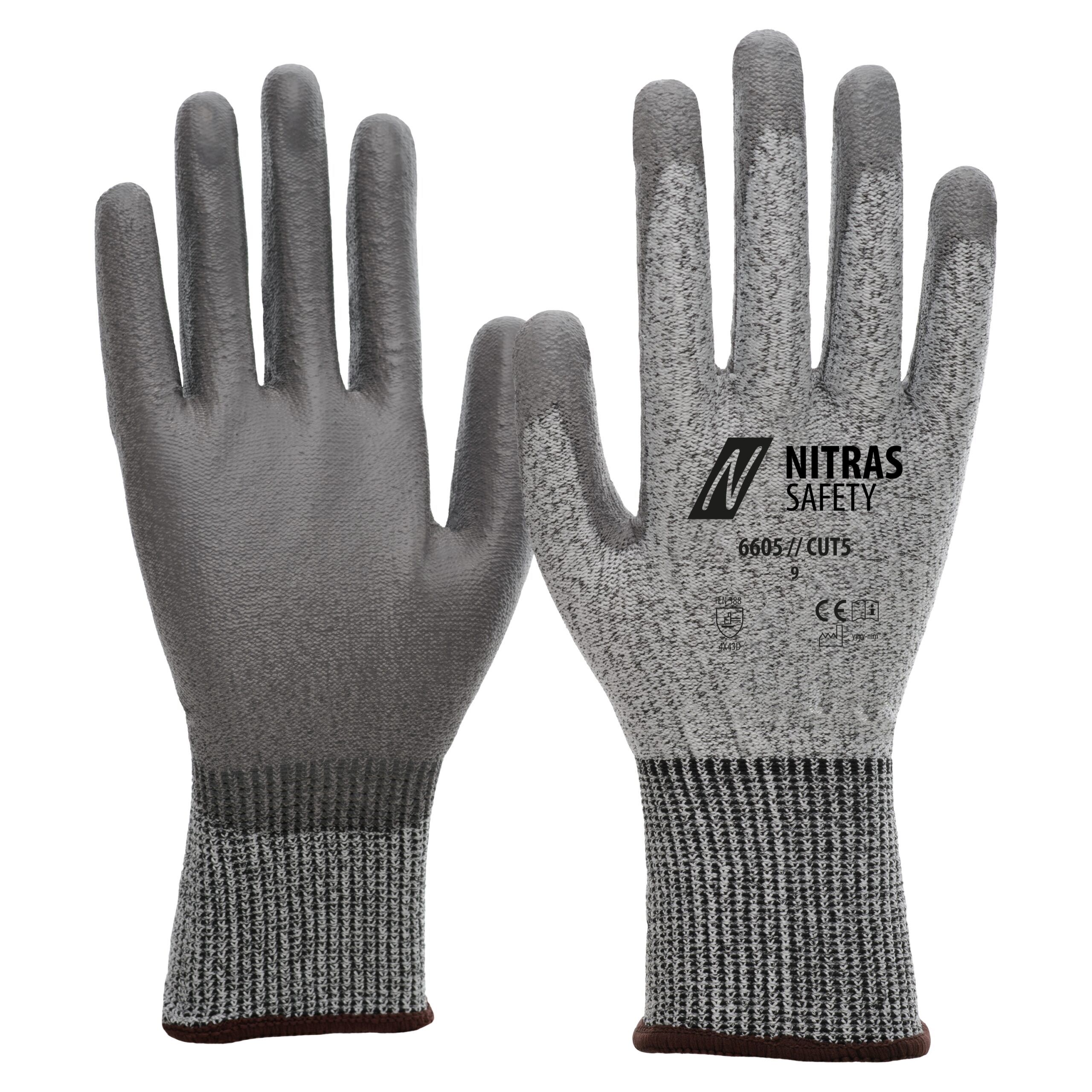 CUT D | Schnittschutzhandschuhe | Schnittschutz-Stufe 4/D | 6605