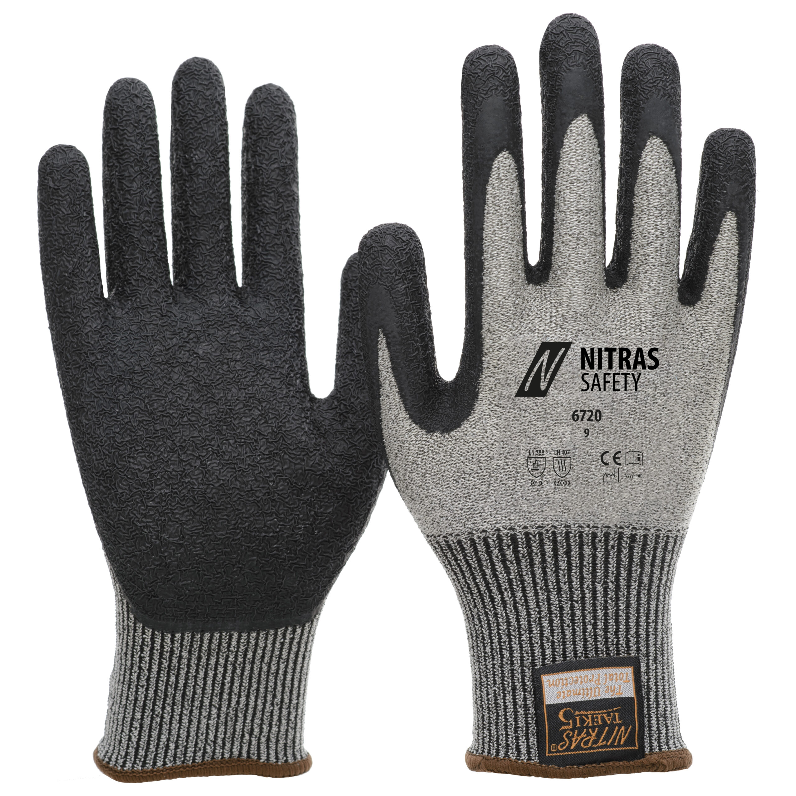 TAEKI Schnittschutzhandschuhe | Schnittschutz Stufe 3/C | 6720