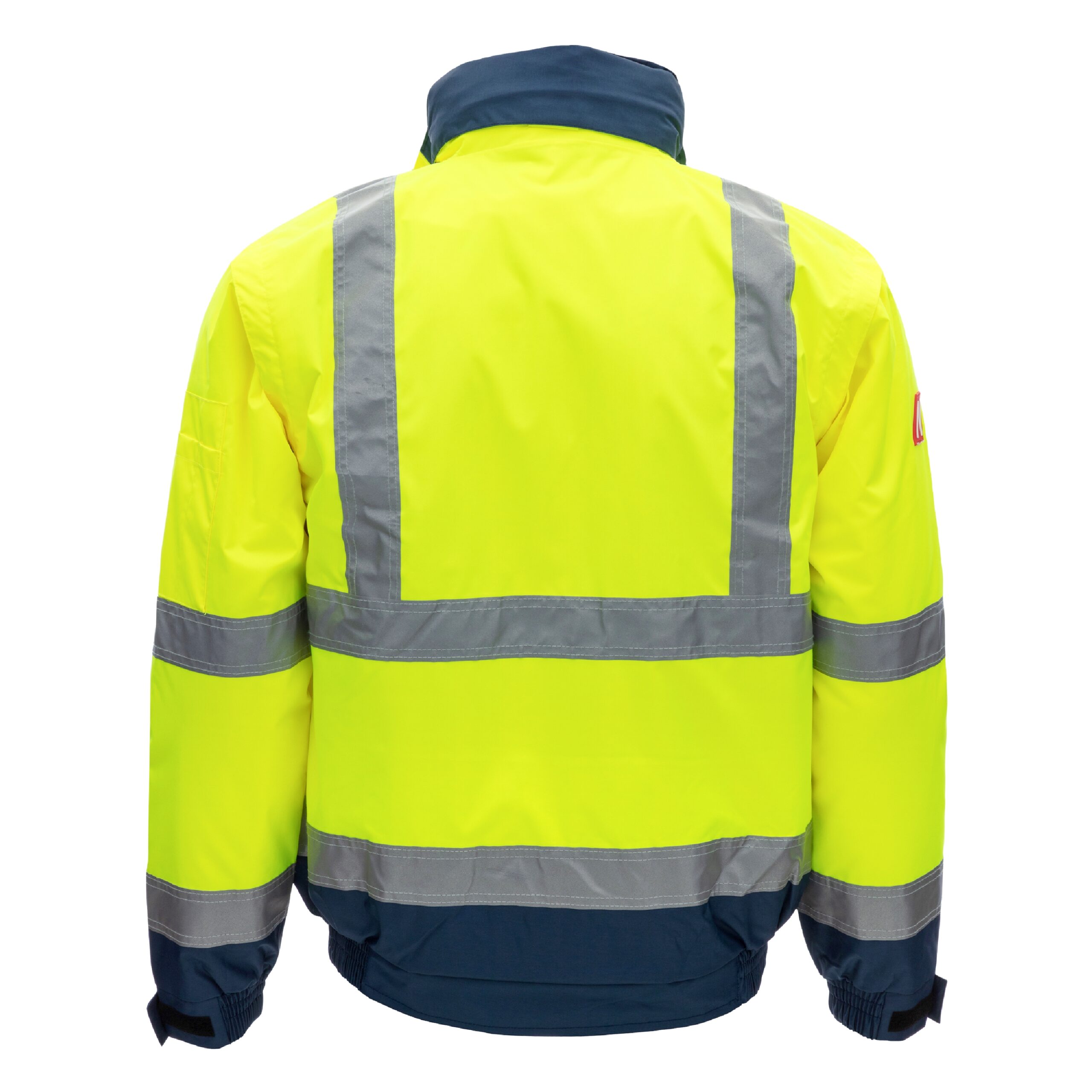 MOTION TEX VIZ PLUS | Warn-Pilotenjacke | neongelb/marineblau | 7141 | Nitras – Bild 2