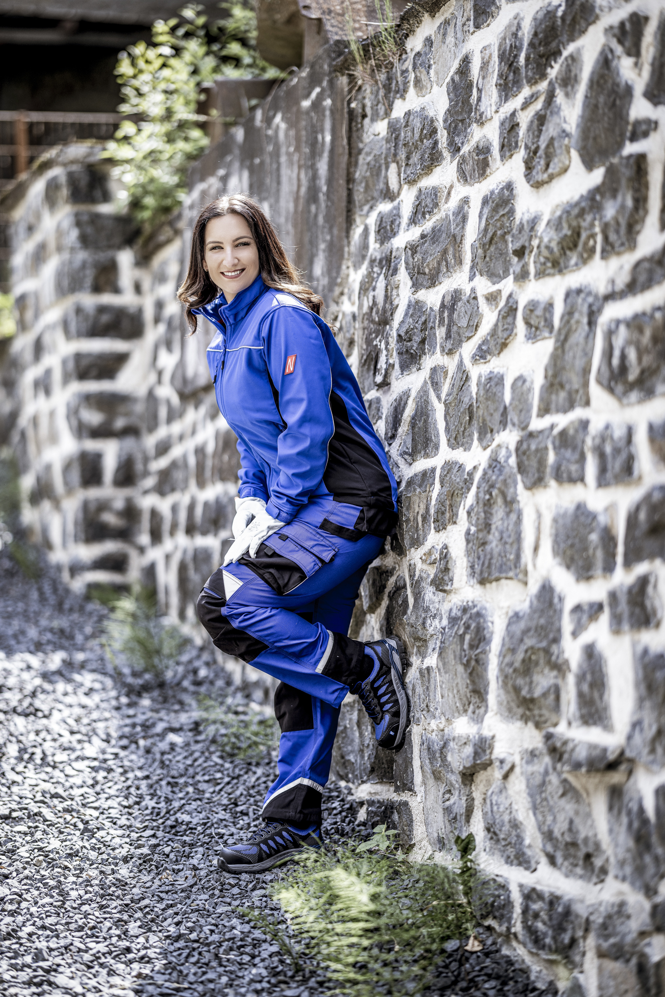 MOTION TEX LIGHT | Softshelljacke | königsblau/schwarz | 7156 | Nitras – Bild 3
