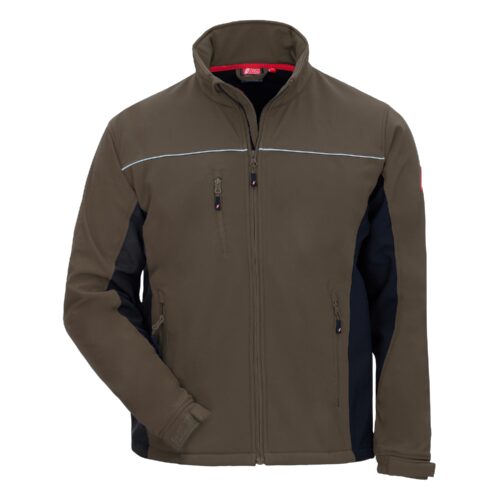 MOTION TEX LIGHT | Softshelljacke | braun/schwarz | 7157 | Nitras