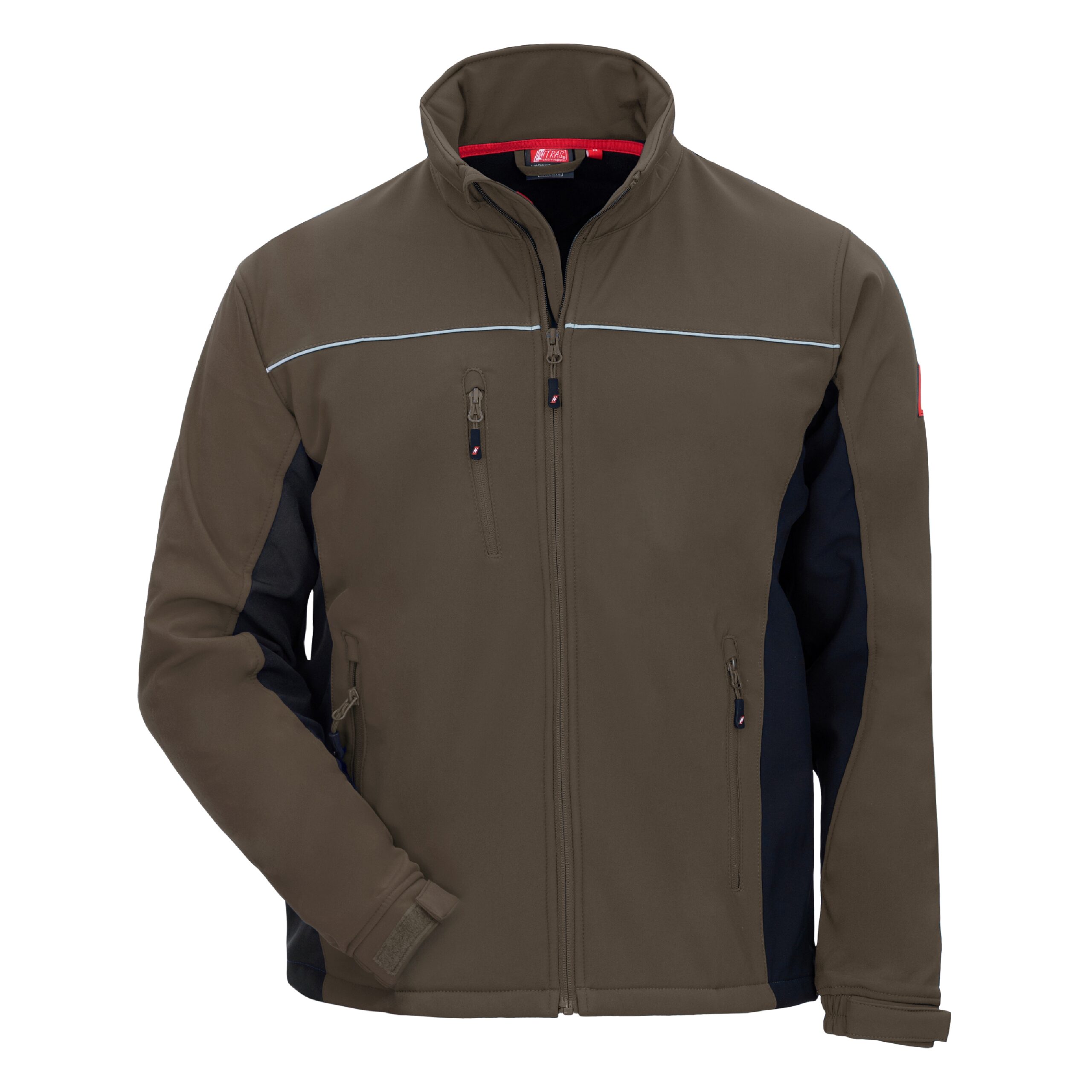 MOTION TEX LIGHT | Softshelljacke | braun/schwarz | 7157 | Nitras