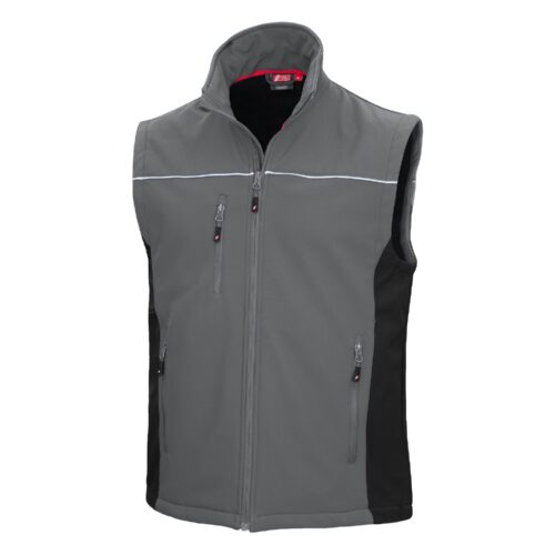 MOTION TEX LIGHT | Softshellweste | grau/schwarz | 7162 | Nitras