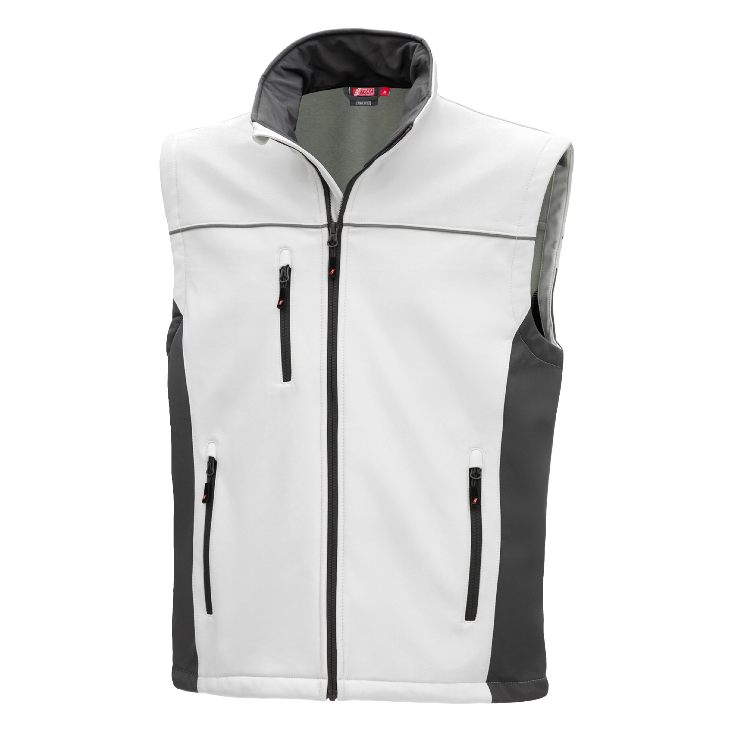 MOTION TEX LIGHT | Softshellweste | weiß/grau | 7163 | Nitras