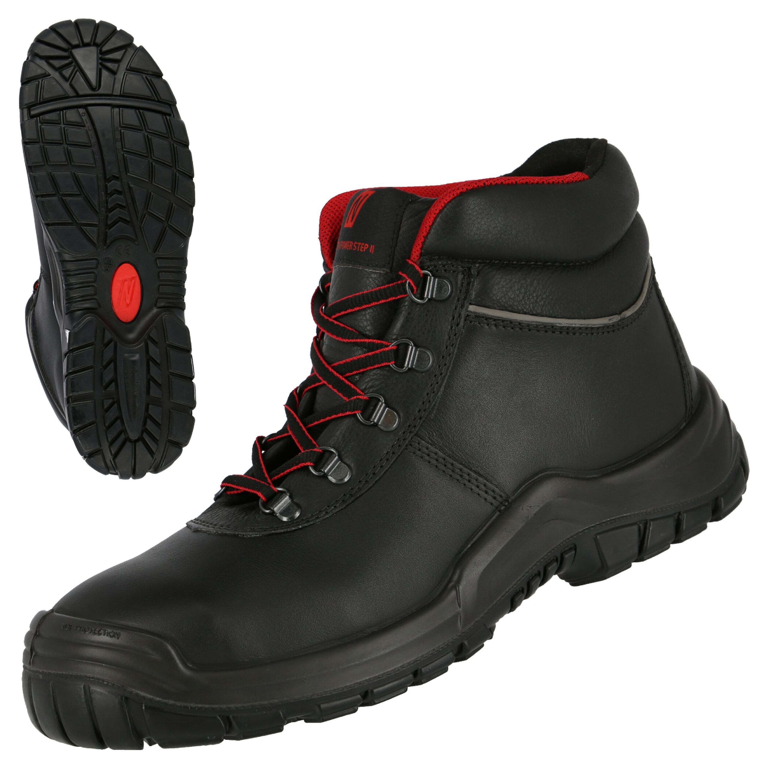 POWER STEP MID | Sicherheitsstiefel | halbhoch | schwarz | 7211