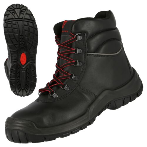 POWER STEP MID+ | Sicherheitsstiefel | hoch | schwarz | 7213