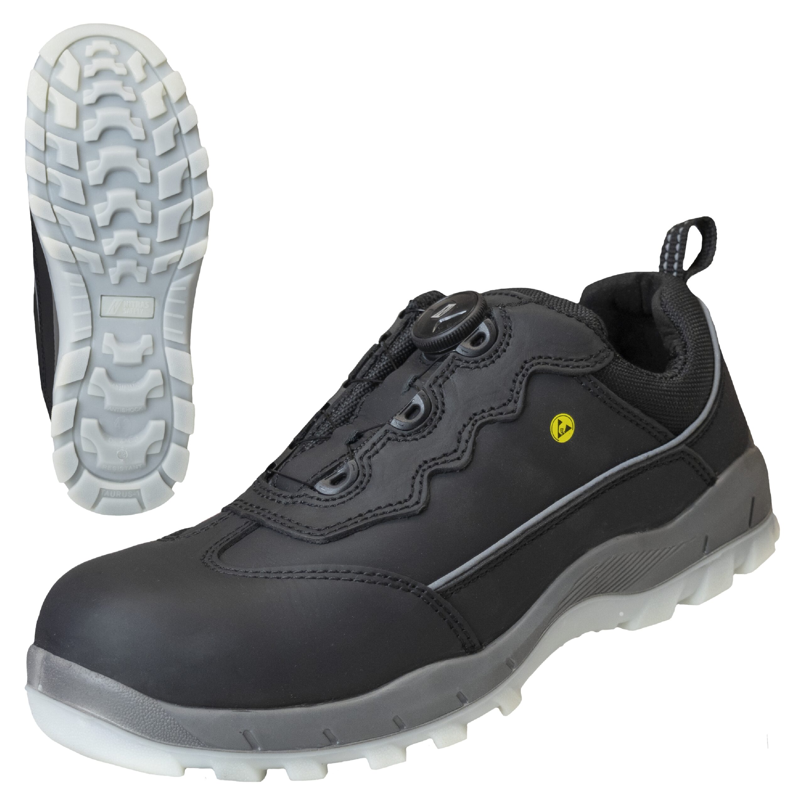 SPORT STEP FIT | Sicherheitshalbschuhe | schwarz | 7306