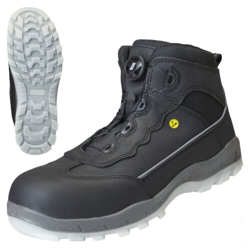 SPORT STEP MID FIT | Sicherheitsstiefel | halbhoch | schwarz | 7307