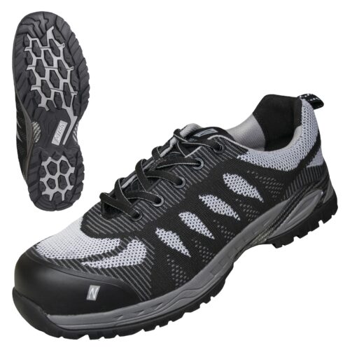 PRO STEP | Sicherheitshalbschuhe | schwarz / grau | 7413-1012 | Nitras
