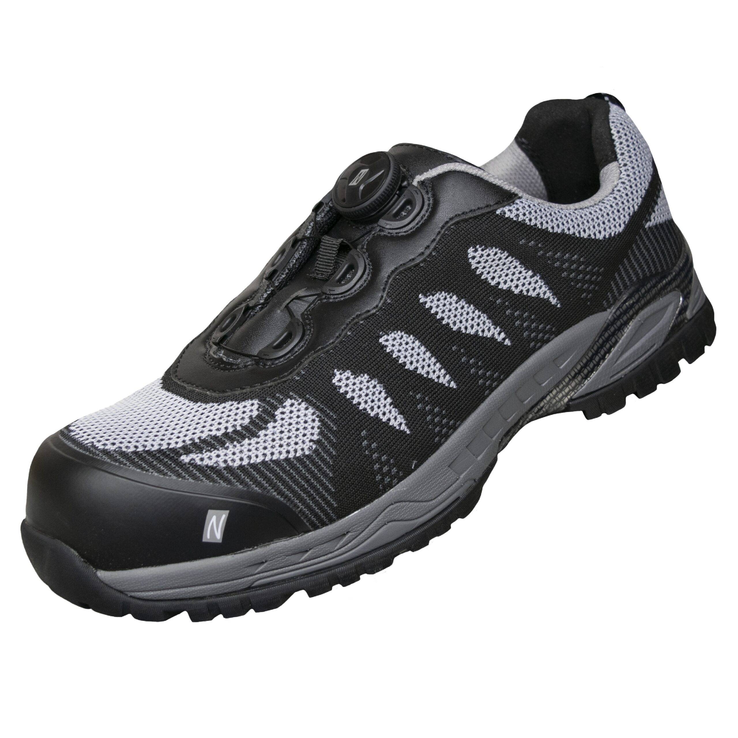 PRO STEP FIT | S1P Sicherheitshalbschuhe | schwarz / grau | 7414 – Bild 2
