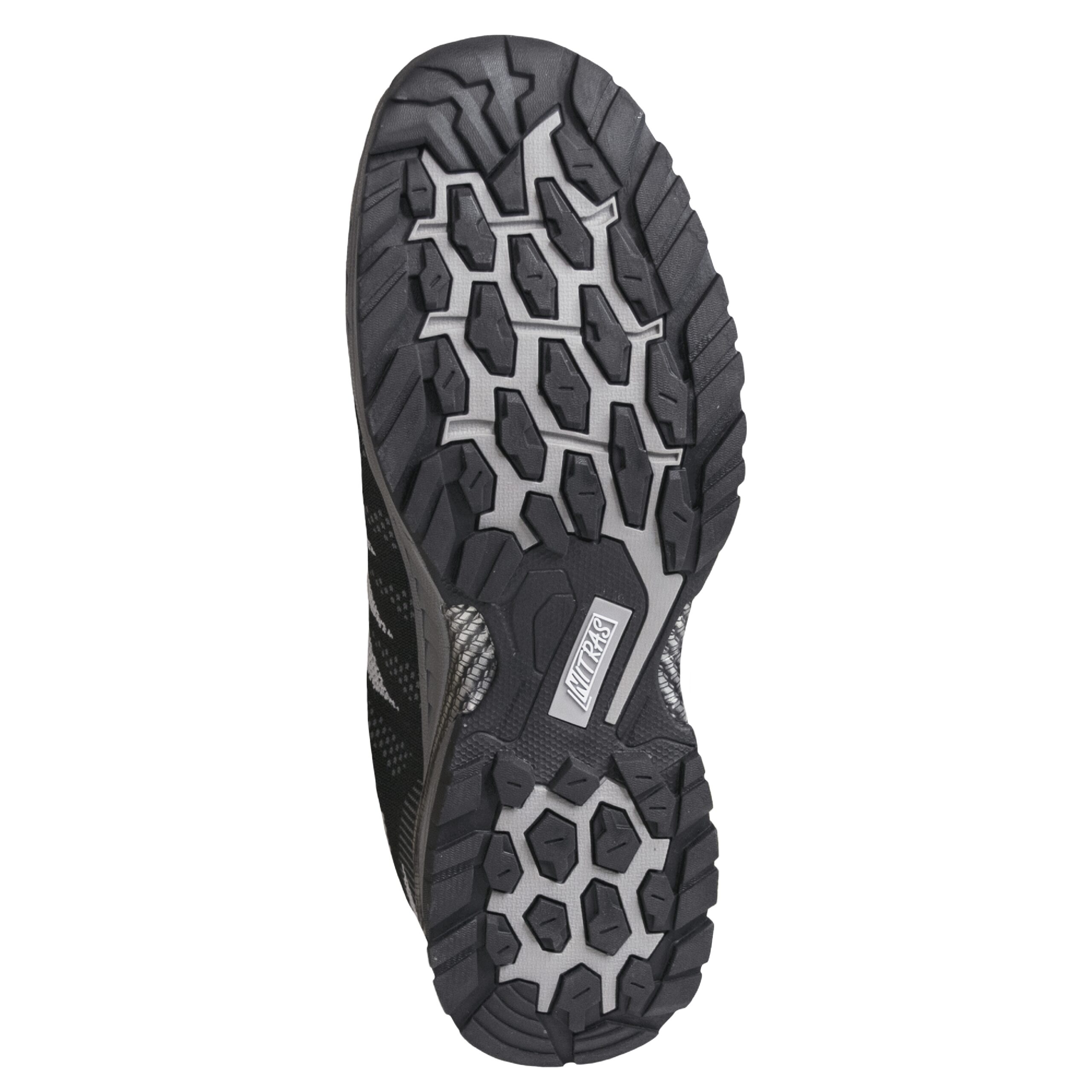 PRO STEP FIT | S1P Sicherheitshalbschuhe | schwarz / grau | 7414 – Bild 3