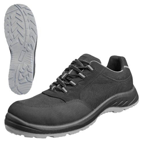 SOLID STEP | S3S CI FO Sicherheitshalbschuhe | schwarz / grau | 7435-1012 | Nitras