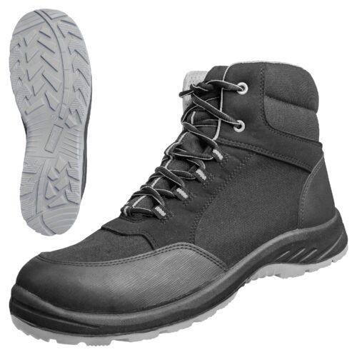 SOLID STEP MID | Sicherheitsstiefel | halbhoch | S3S CI FO SR | schwarz /grau | 7436-1012 | Nitras
