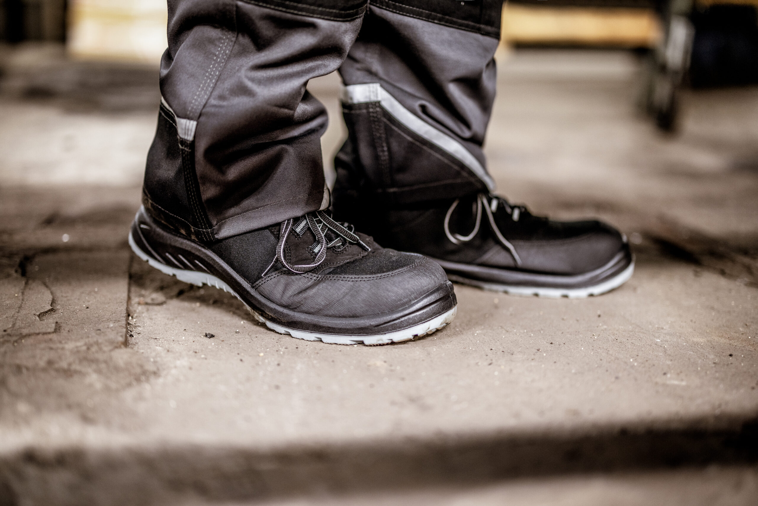 SOLID STEP MID | Sicherheitsstiefel | halbhoch | S3S CI FO SR | schwarz /grau | 7436-1012 | Nitras – Bild 4