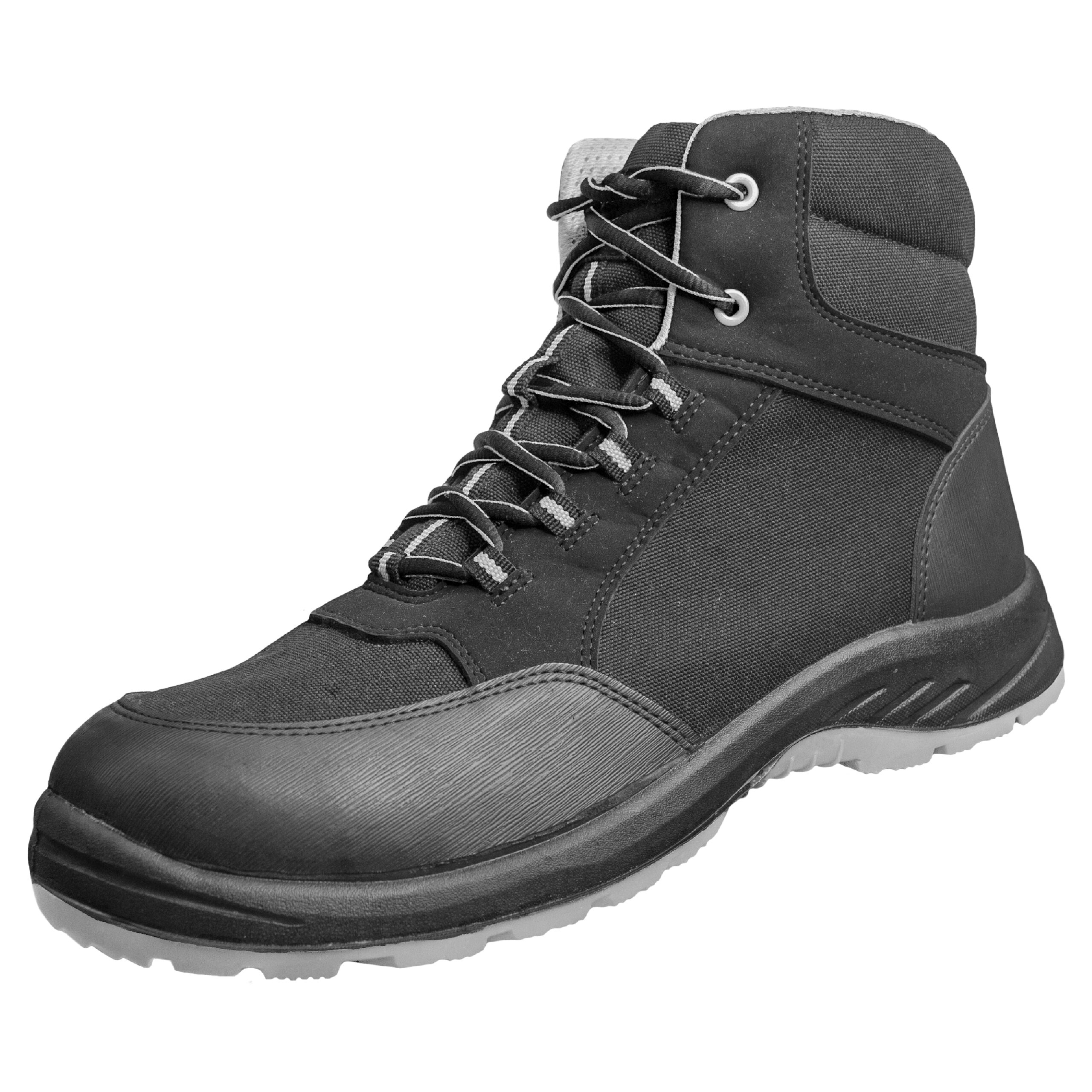 SOLID STEP MID | Sicherheitsstiefel | halbhoch | S3S CI FO SR | schwarz /grau | 7436-1012 | Nitras – Bild 2