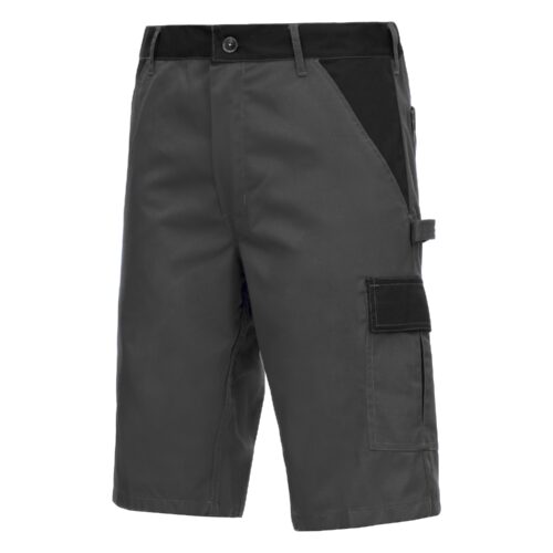 MOTION TEX LIGHT | Arbeitshose | kurz | grau/schwarz | 7502