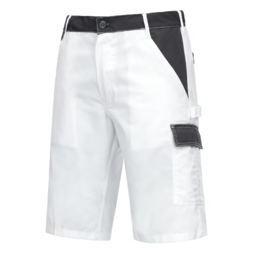 MOTION TEX LIGHT | Arbeitshose | kurz | weiß/grau | 7503