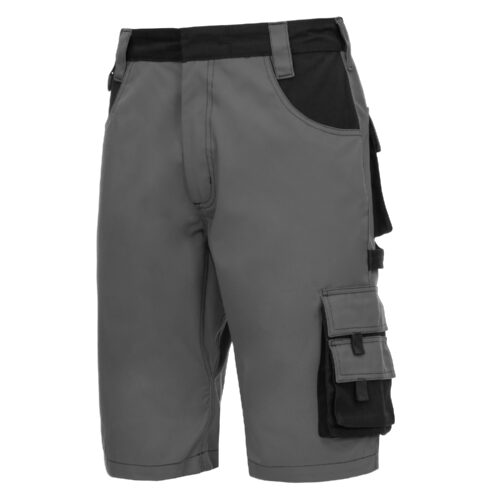 MOTION TEX PLUS | Arbeitshose | kurz | grau/schwarz | 7602