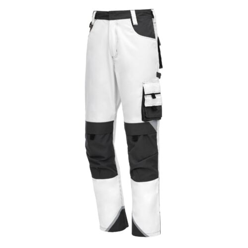MOTION TEX PLUS | Bundhose / Arbeitshose | lang | weiß | 7613 | Nitras