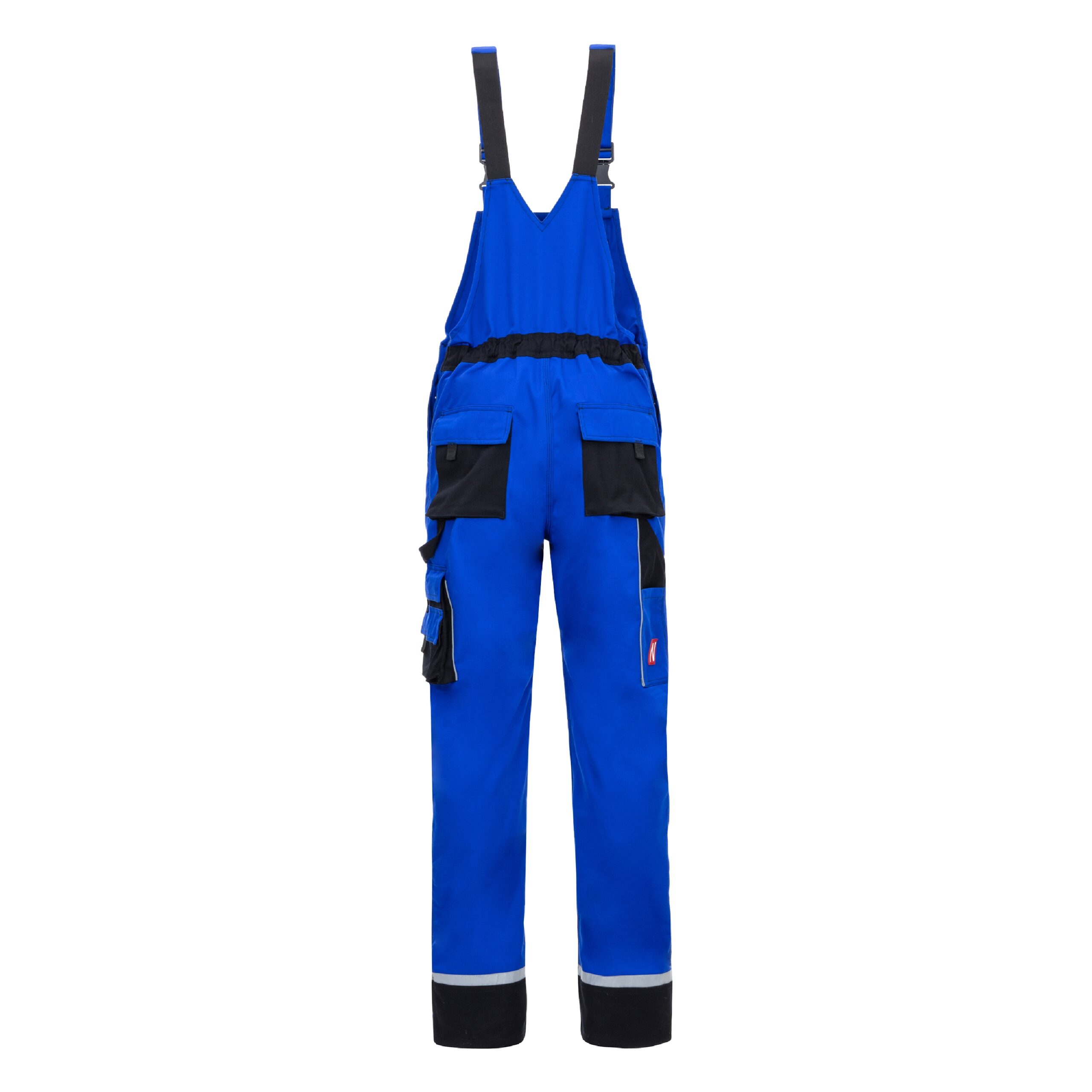 MOTION TEX PLUS | Latzhose | königsblau | schwarz | 7621 | – Bild 2
