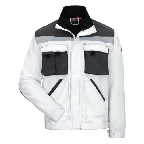 MOTION TEX PLUS | Arbeitsjacke | weiß/grau | 7653 | Nitras