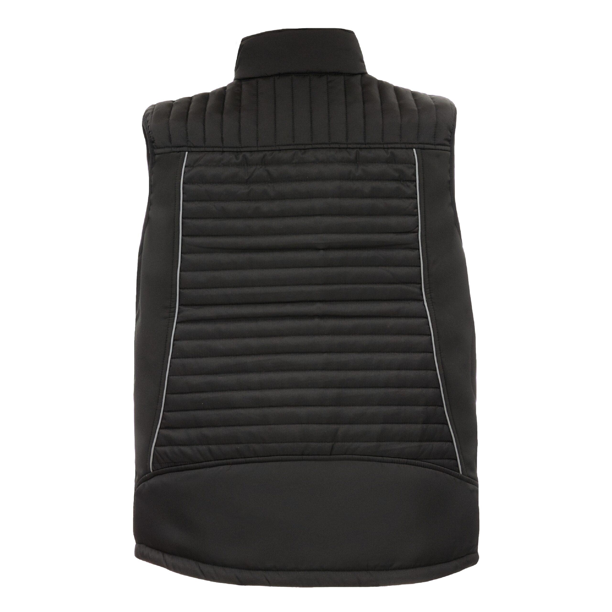 MOTION TEX PLUS | gesteppte Softshellweste | schwarz | 7660 – Bild 2