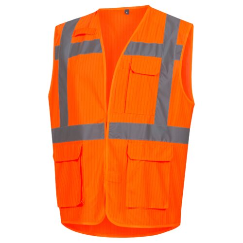 Warnweste | neonorange | 7119-4100 | Nitras