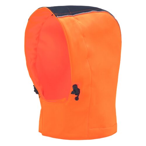 abnehmbare Kapuze | neonorange / marineblau | 7172K-4121 | Nitras