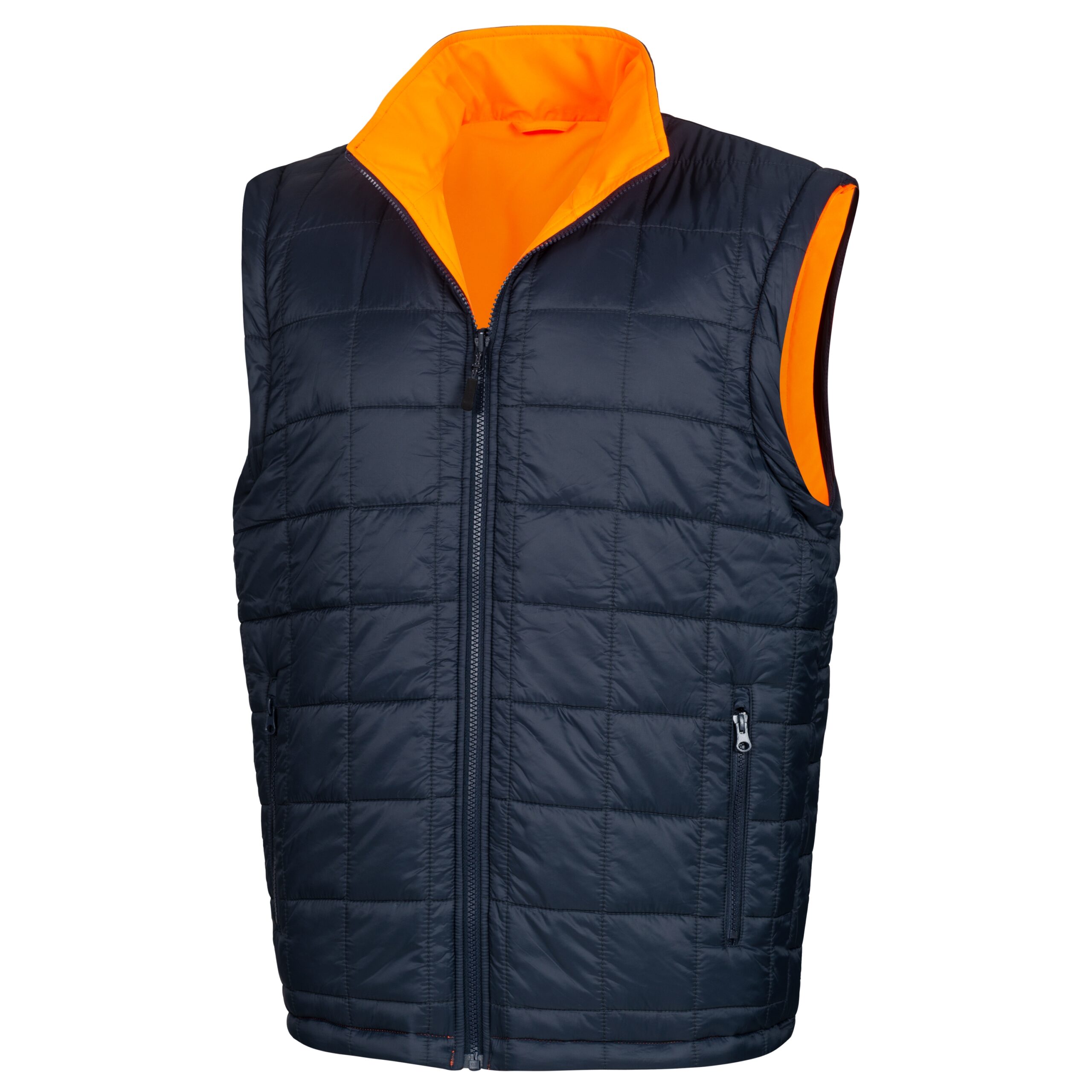 MOTION TEX VIZ PLUS | Warn-Multifunktionsjacke | neonorange / marineblau | 7179-4121 | Nitras – Bild 10