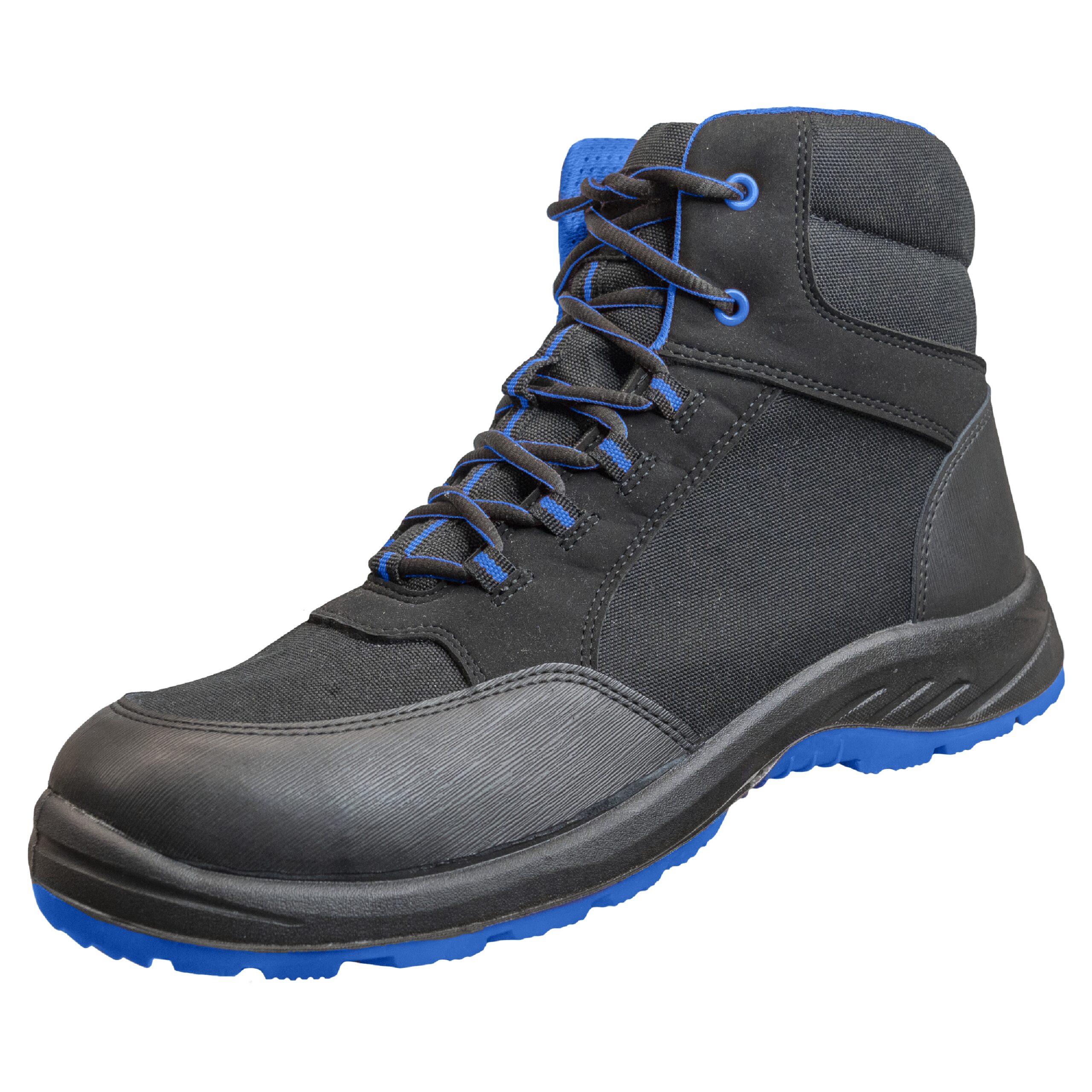 SOLID STEP MID | Sicherheitsstiefel | halbhoch | S3S CI FO SR | schwarz / blau | 7436-1022 | Nitras – Bild 2