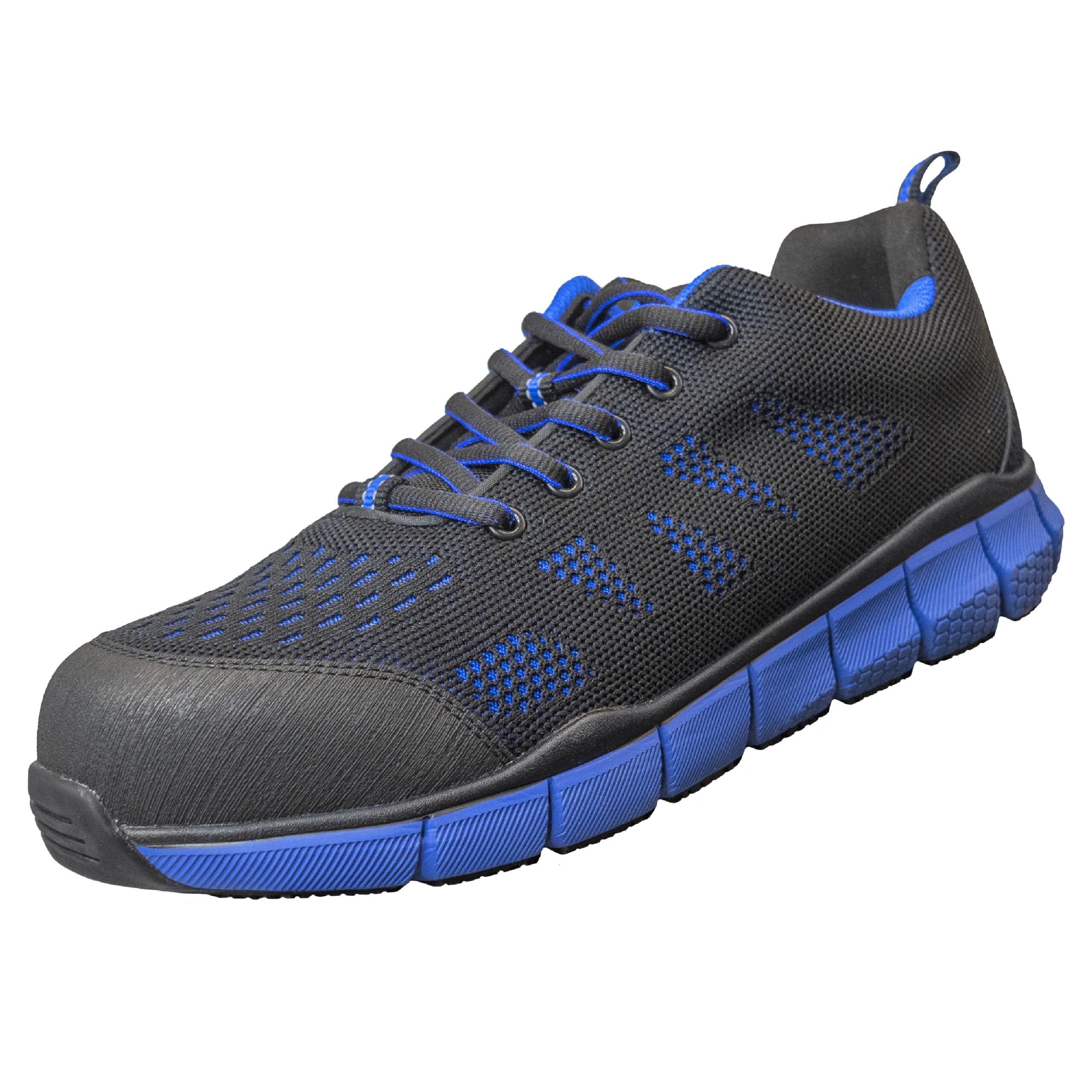 SONIC STEP | S1P Sicherheitshalbschuhe | schwarz / blau | 7440-1022 | Nitras – Bild 2