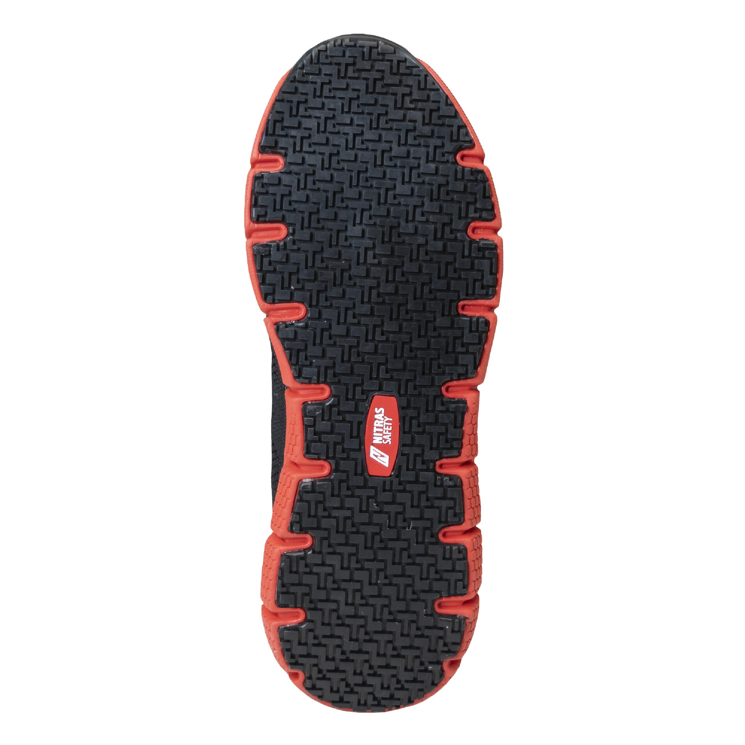 SONIC STEP | S1P Sicherheitshalbschuhe | schwarz / rot | 7440-1060 | Nitras – Bild 3