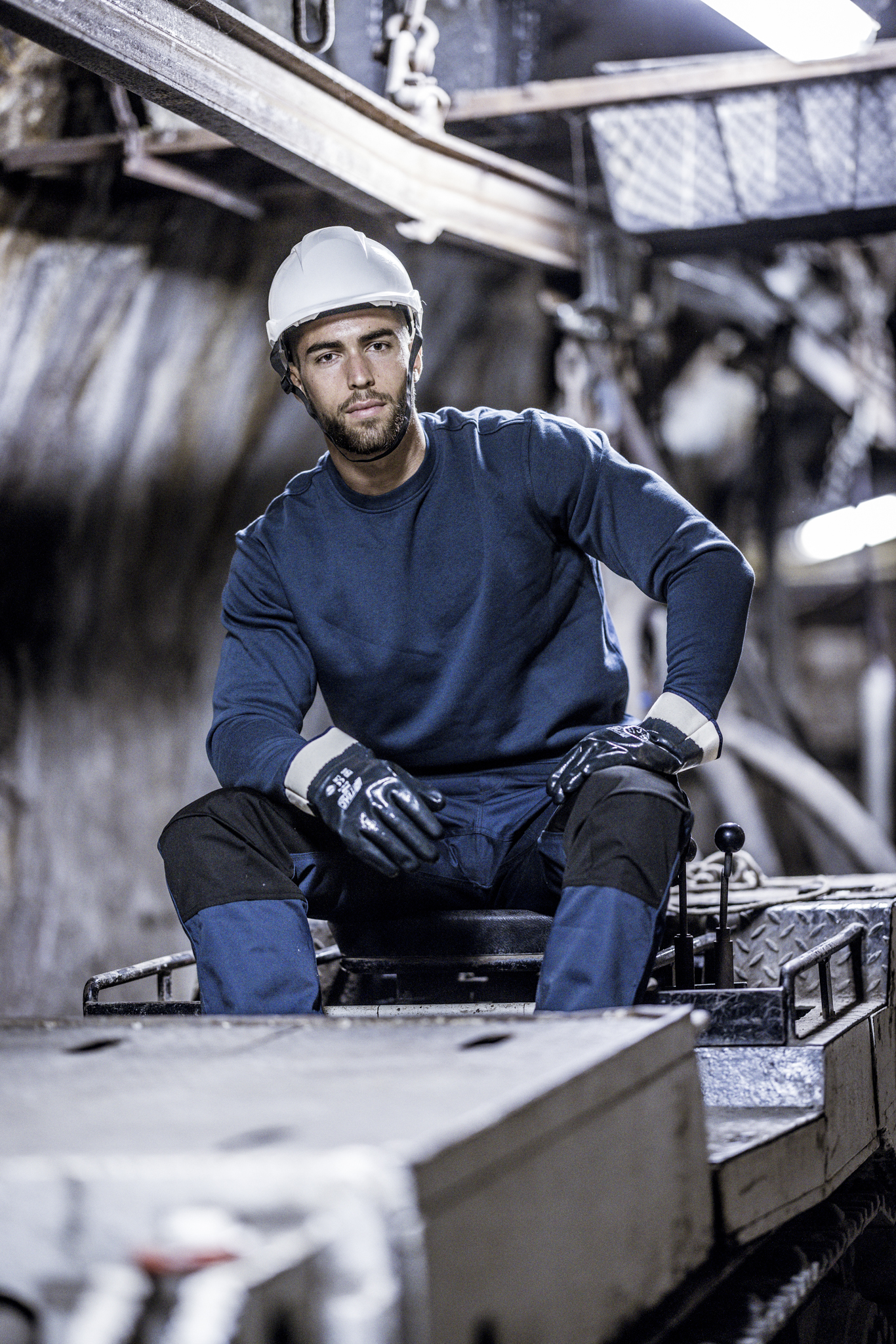 HEAD PROTECT | Industrieschutzhelm | weiß | 9500-1100 | Nitras – Bild 6